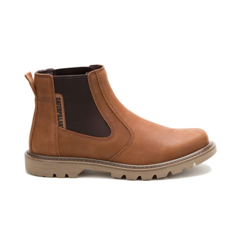 Caterpillar Mens Colorado 2.0 Chelsea Brown Boots (NWT)
